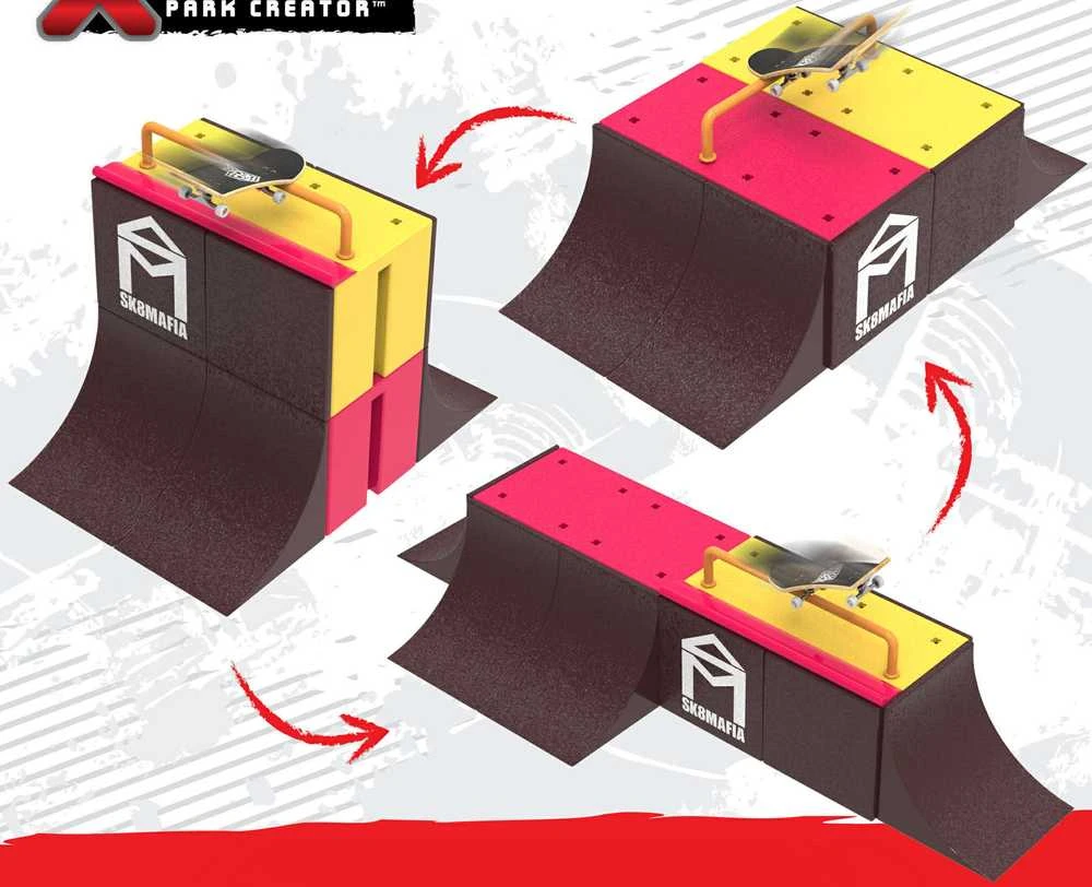 Spin Master Tech Deck X-Connect Sk8Mafia Vert Wall