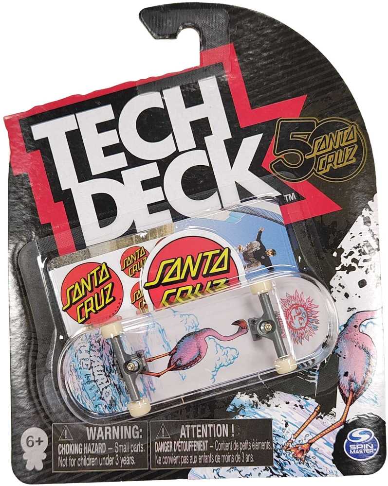 Pirštų riedlentė Spin Master Tech Deck Santa Cruz Rožinė Flamingo