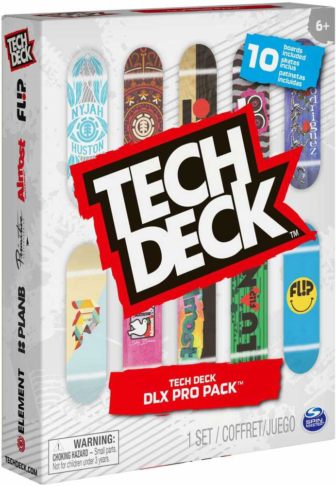 Pirštų riedlentės Spin Master Tech Deck, 10 vnt.