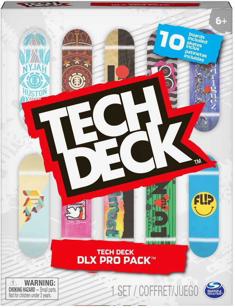 Pirštų riedlentės Spin Master Tech Deck, 10 vnt.
