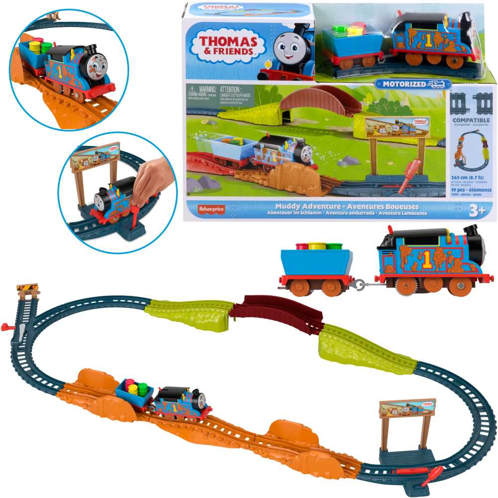 Mattel Traukinukas su varikliu Tomek i Przyjaciele HHV98