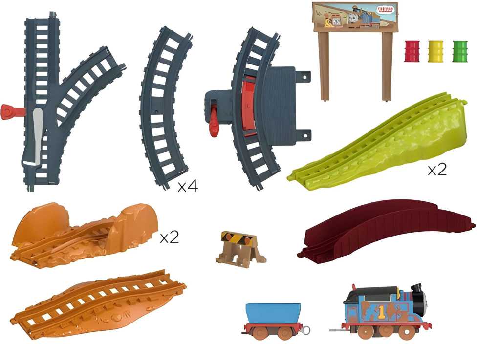 Mattel Traukinukas su varikliu Tomek i Przyjaciele HHV98