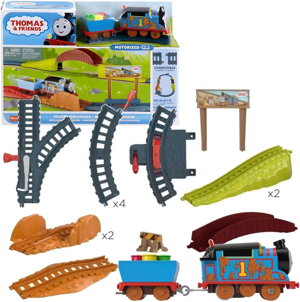 Mattel Traukinukas su varikliu Tomek i Przyjaciele HHV98