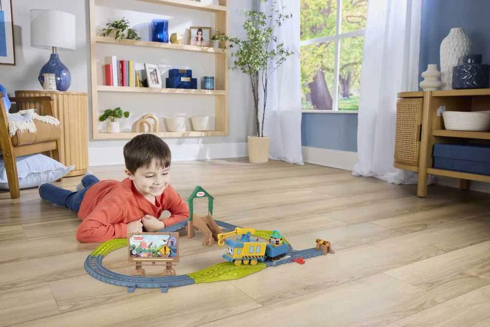 Fisher Price Tomas ir draugai užimti draugai Lokomotyvas su pavara + vikšrai