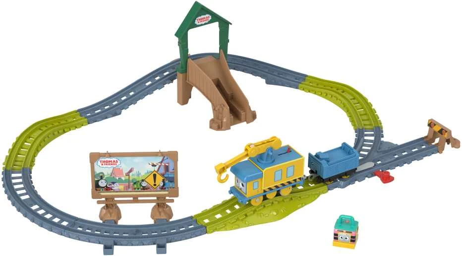 Fisher Price Tomas ir draugai užimti draugai Lokomotyvas su pavara + vikšrai