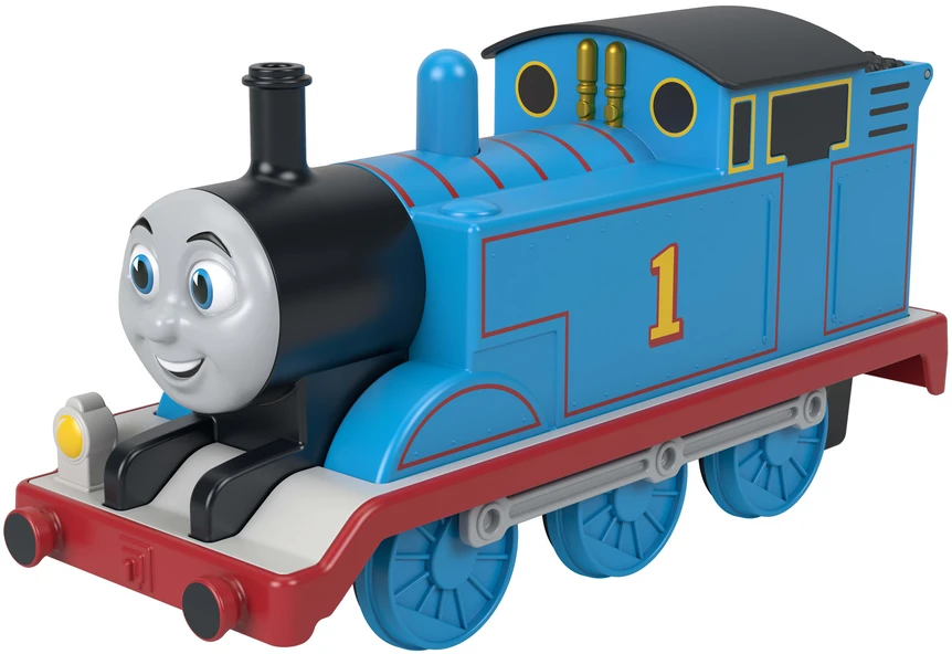 Mattel Traukinukas didelis su švilpuku Tomek Fisher-Price