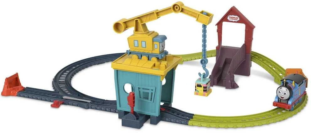Žaislinis rinkinys Thomas and Friends „Kranė Karli ir Sandi“
