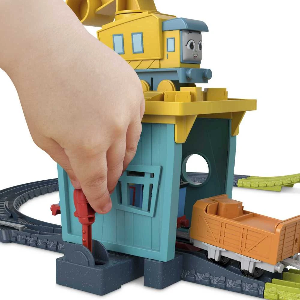 Žaislinis rinkinys Thomas and Friends „Kranė Karli ir Sandi“