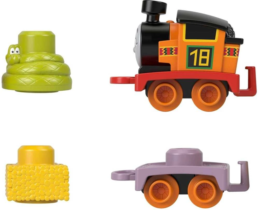 Fisher Price Tomas ir draugai Nia Rinkinys Vehicle Blocks My First Locomotive