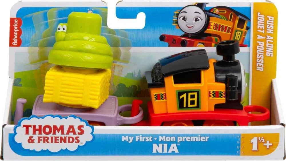 Fisher Price Tomas ir draugai Nia Rinkinys Vehicle Blocks My First Locomotive