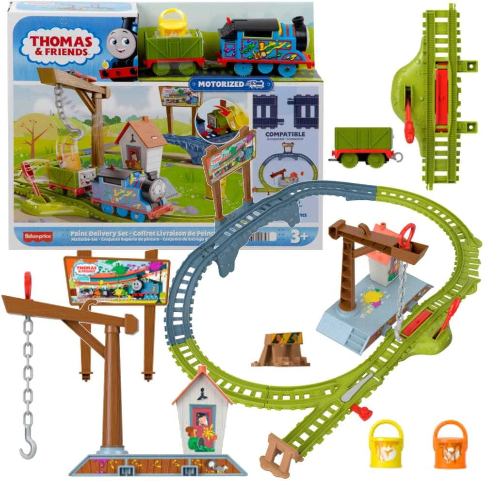 Mattel Thomas and Friends rinkinys „Dažų pristatymas“