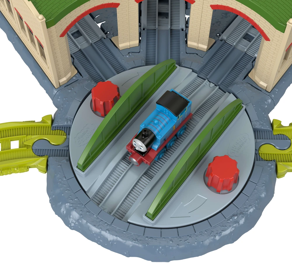 Mattel Žaislinė traukinių stotis Tomek ir draugai
