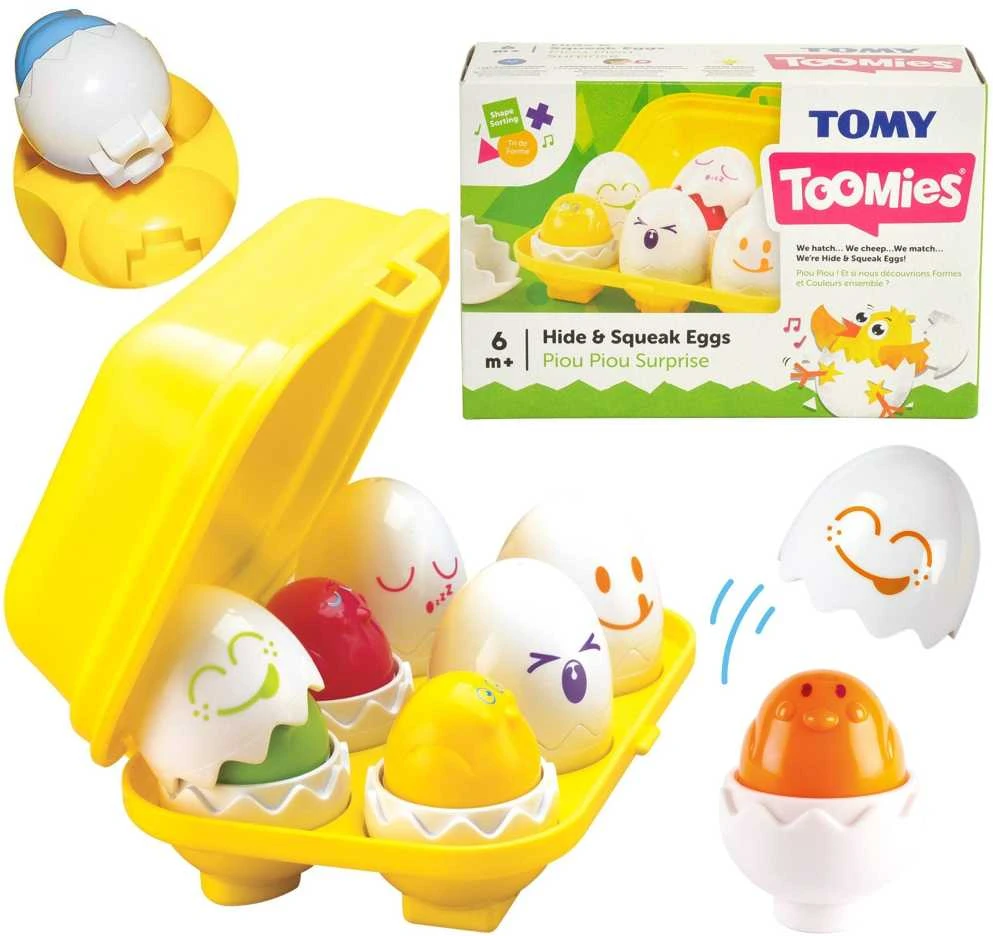 1581 TOMY čiuožykla. spalvingi kiaušiniai
