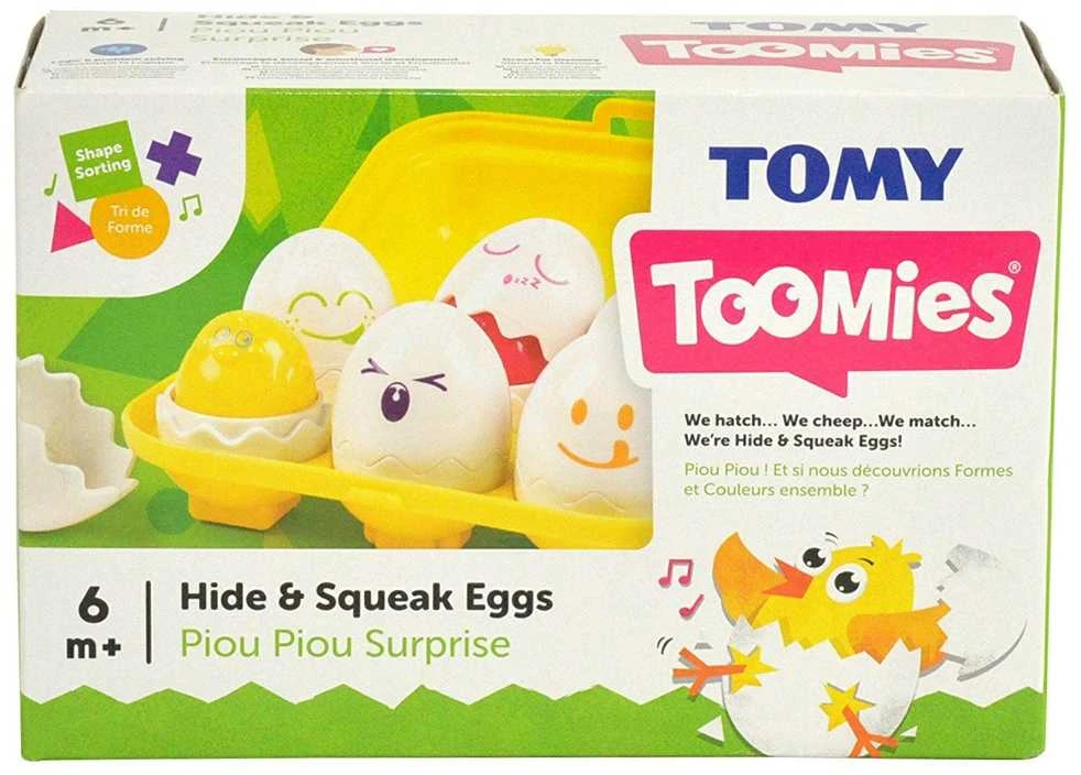 1581 TOMY čiuožykla. spalvingi kiaušiniai