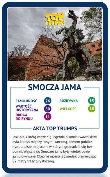 Populiariausias „Trumps Krokow“ kortų žaidimas Winning Moves