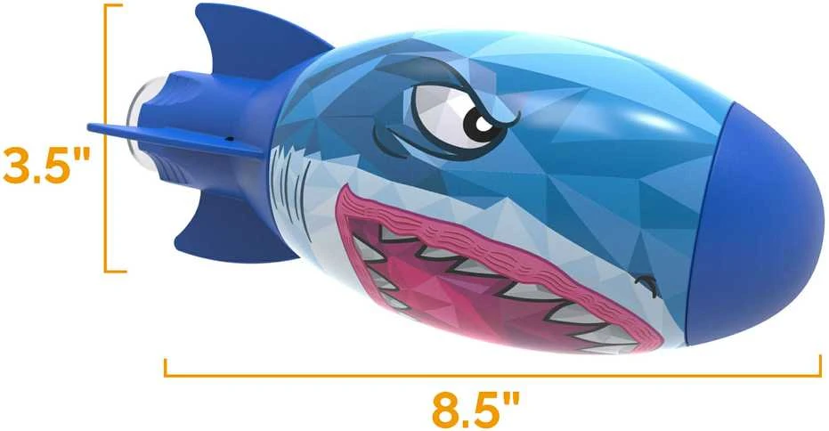 Spin Master Torpeda nardymo mokymuisi baseine „Shark Rocket SwimWays“ 23 cm