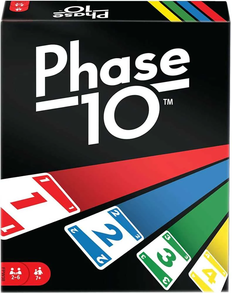 Mattel PHASE 10 - sutampančių kortų žaidimas