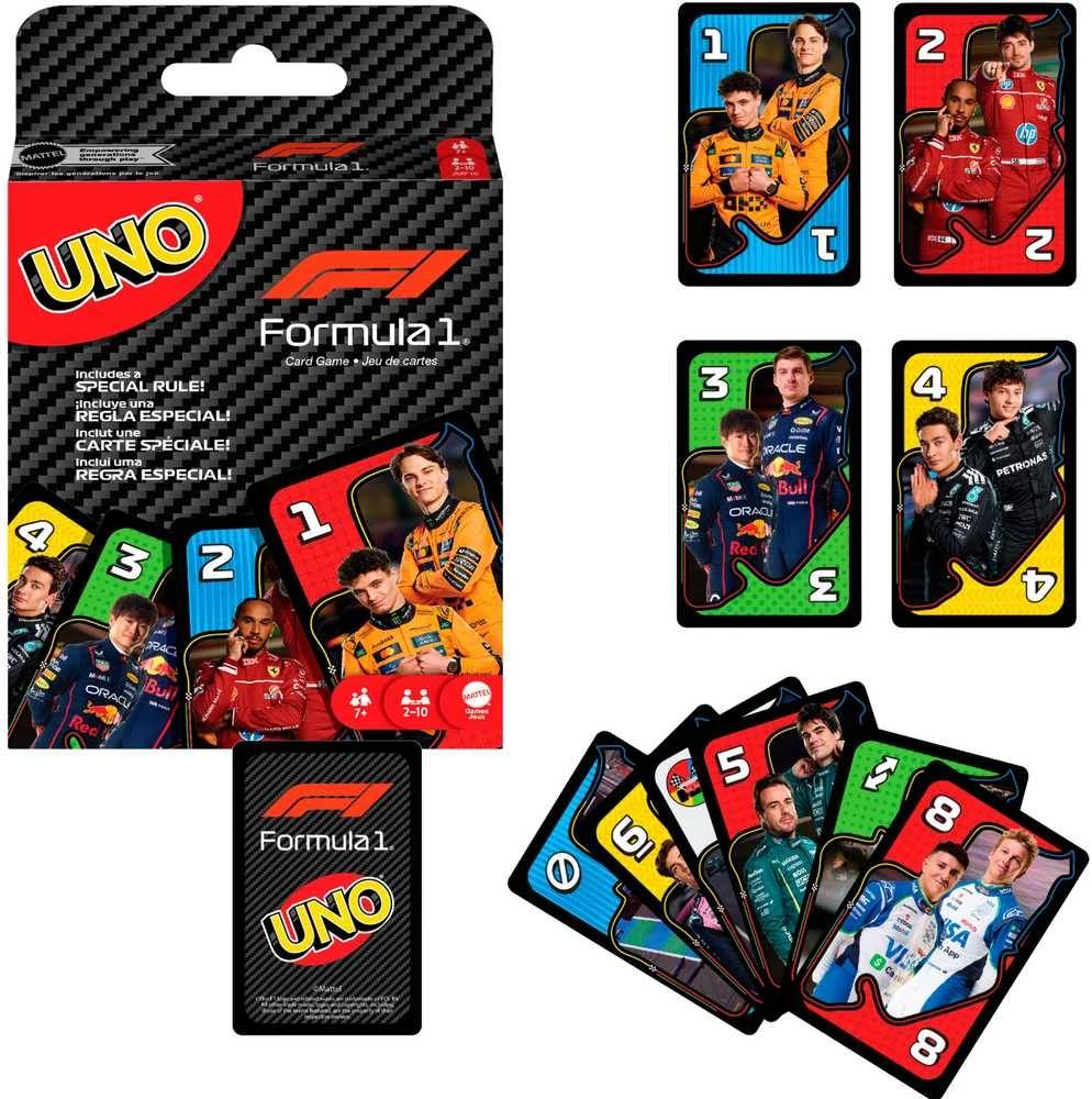 Mattel UNO kortos F-1 (JMF10)