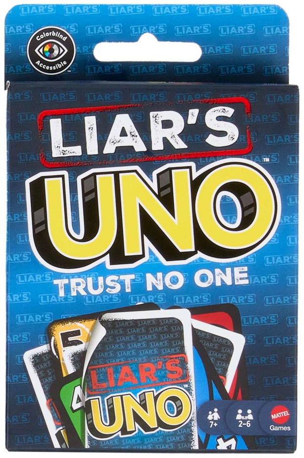 Kortos Mattel UNO LIAR'S