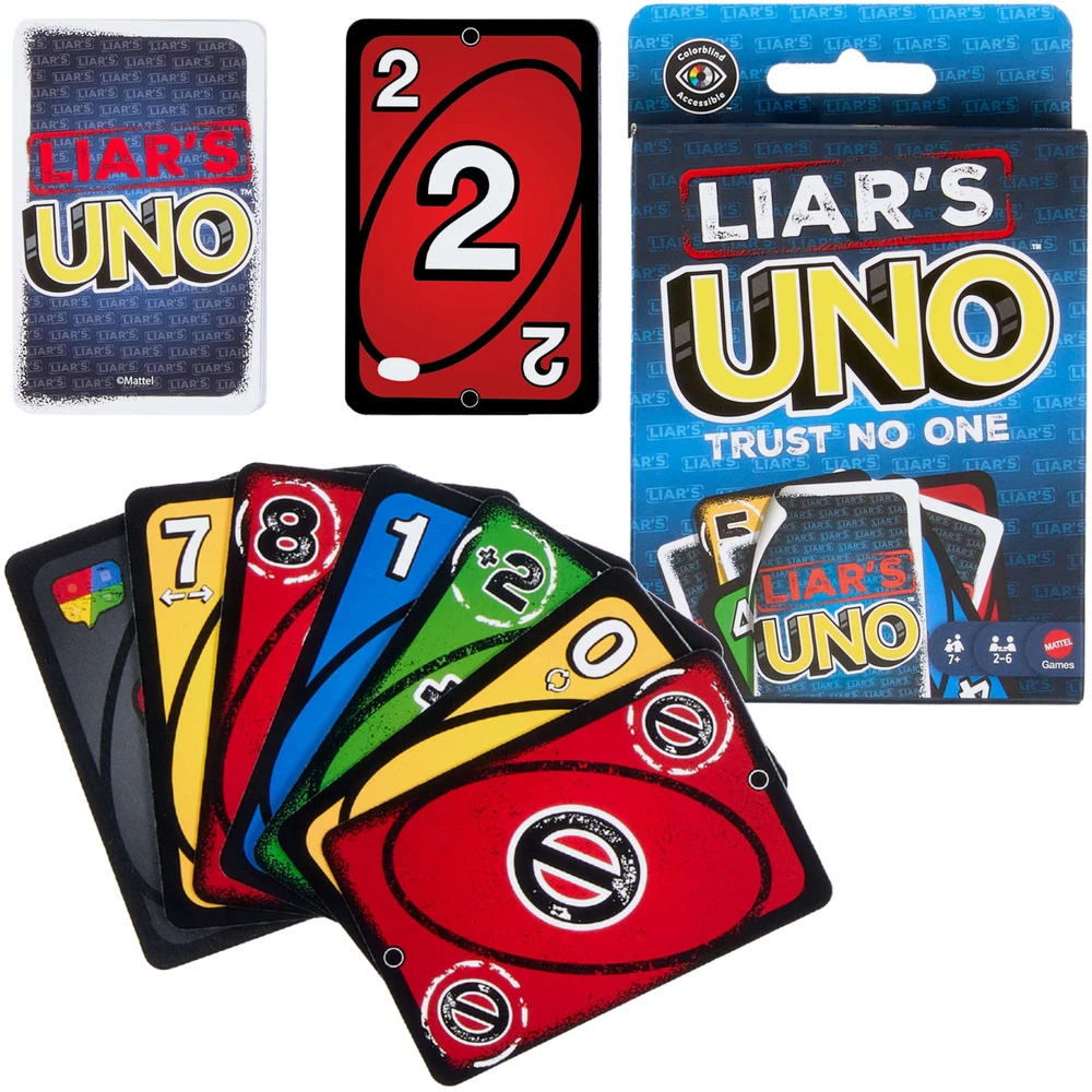 Kortos Mattel UNO LIAR'S
