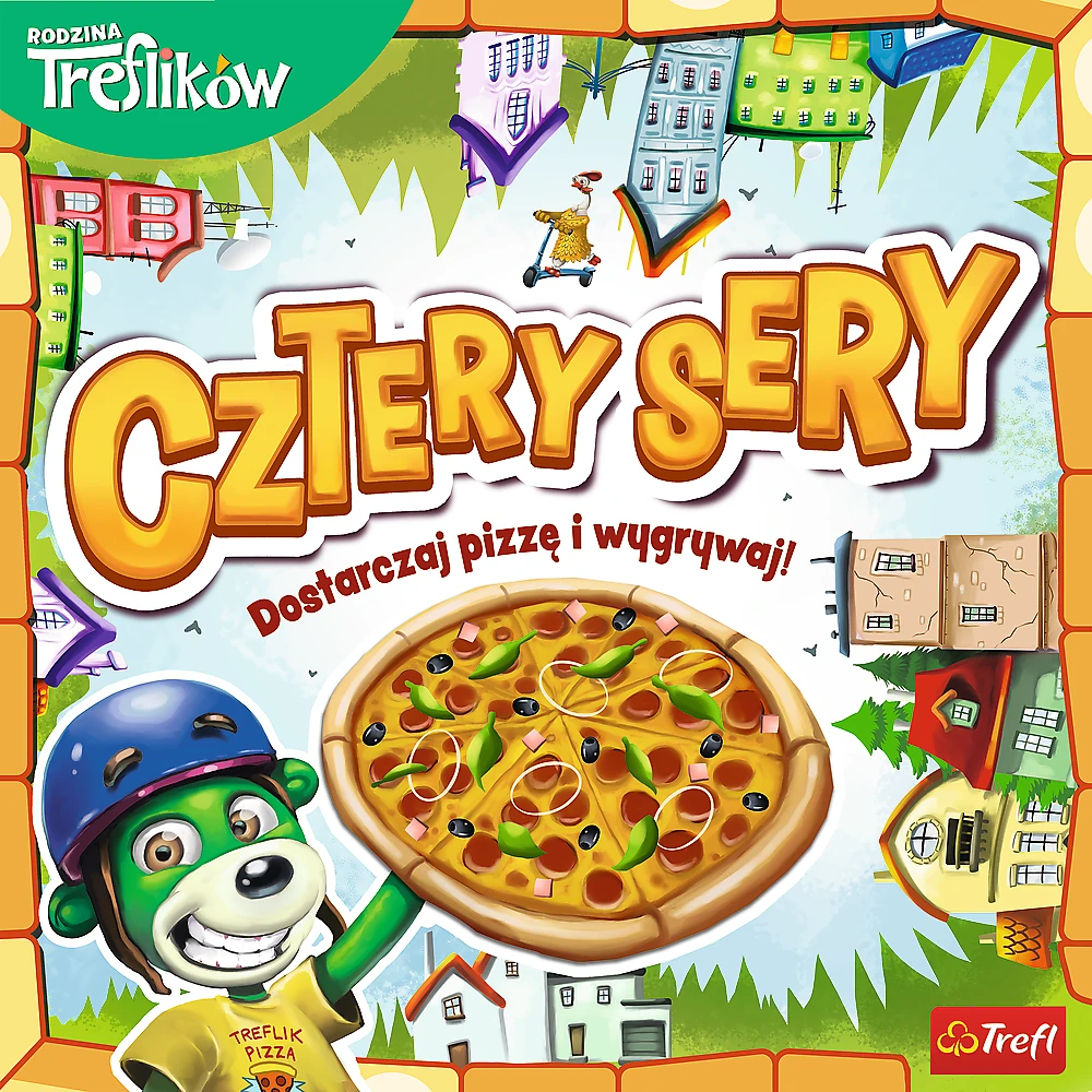 Trefl Keturių sūrių žaidimas