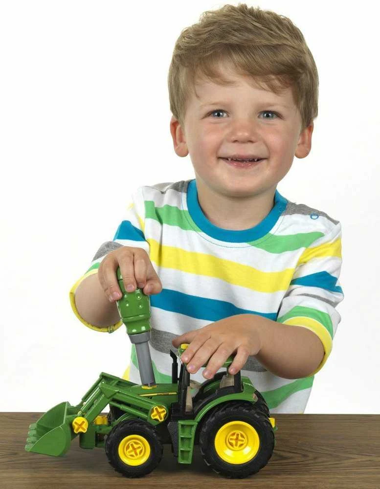 Klein Traktor John Deere do skręcania