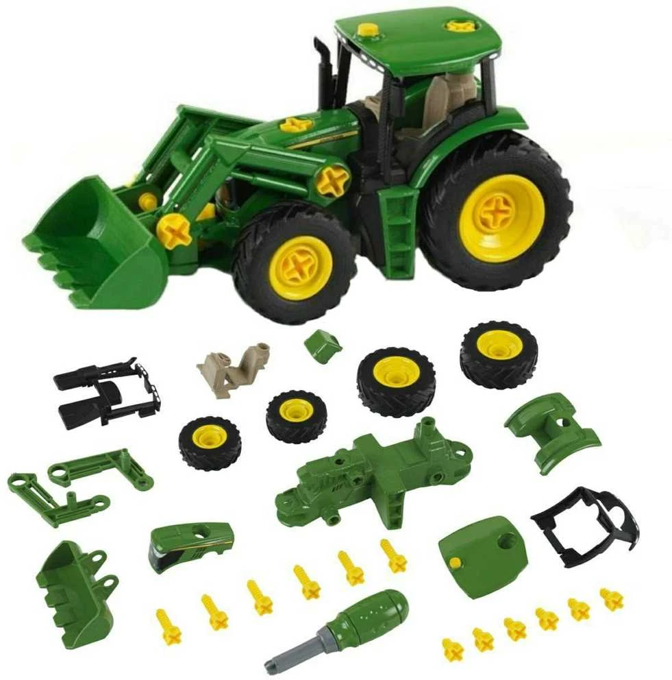 Klein Traktor John Deere do skręcania