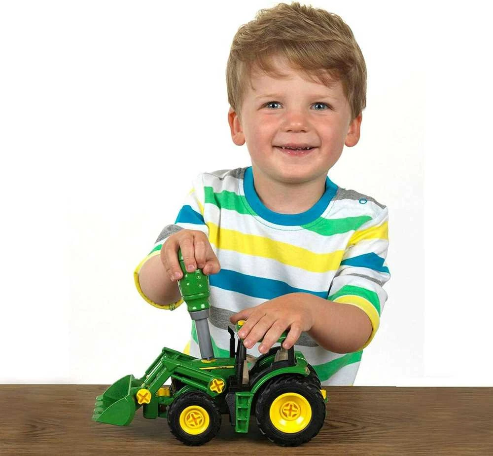 Klein Traktor John Deere do skręcania