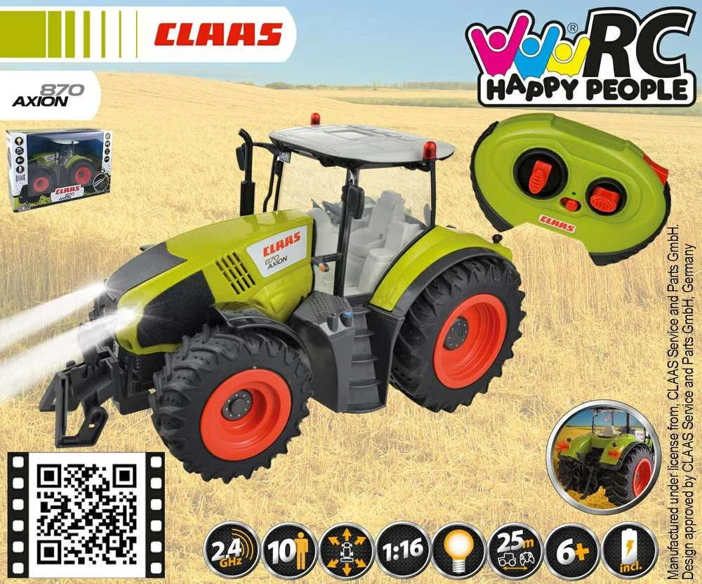 Malik „Happy People“ traktorius „Claas Axion 870 RC“