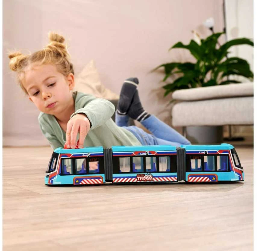 Dickie Važiuoklė City Siemens tramwaj 40 cm