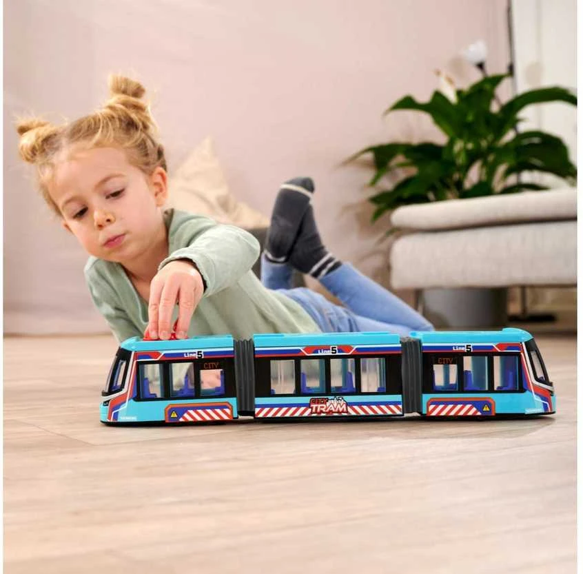 Dickie Važiuoklė City Siemens tramwaj 40 cm