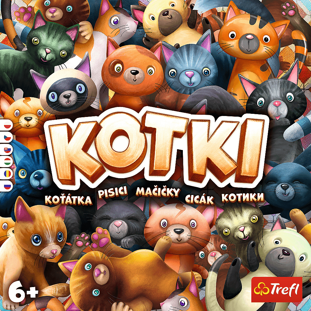TREFL 02081 Kačiukai Žaidimas