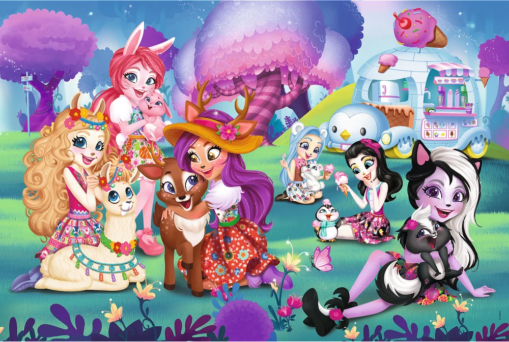 Trefl Dėlionė 24 vnt. - „Enchantimals“