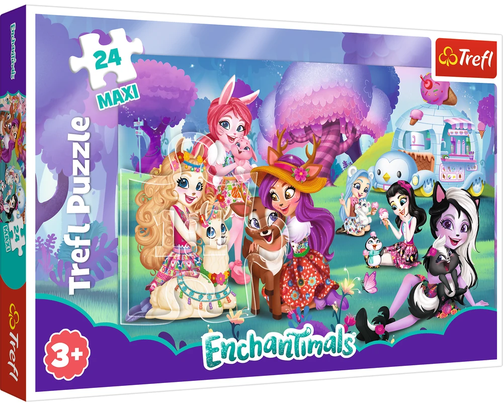 Trefl Dėlionė 24 vnt. - „Enchantimals“