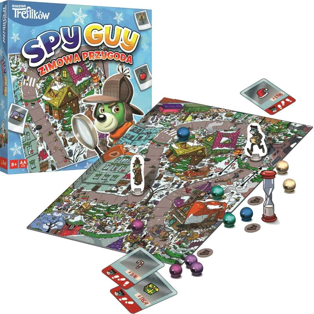 TREFL 02516 Spy Guy Žaidimas Žiemos Nuotykių Treflik