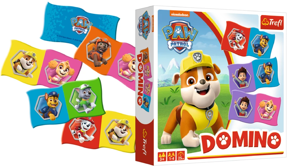 Trefl Domino žaidimas "Šuniukas-patrulis“