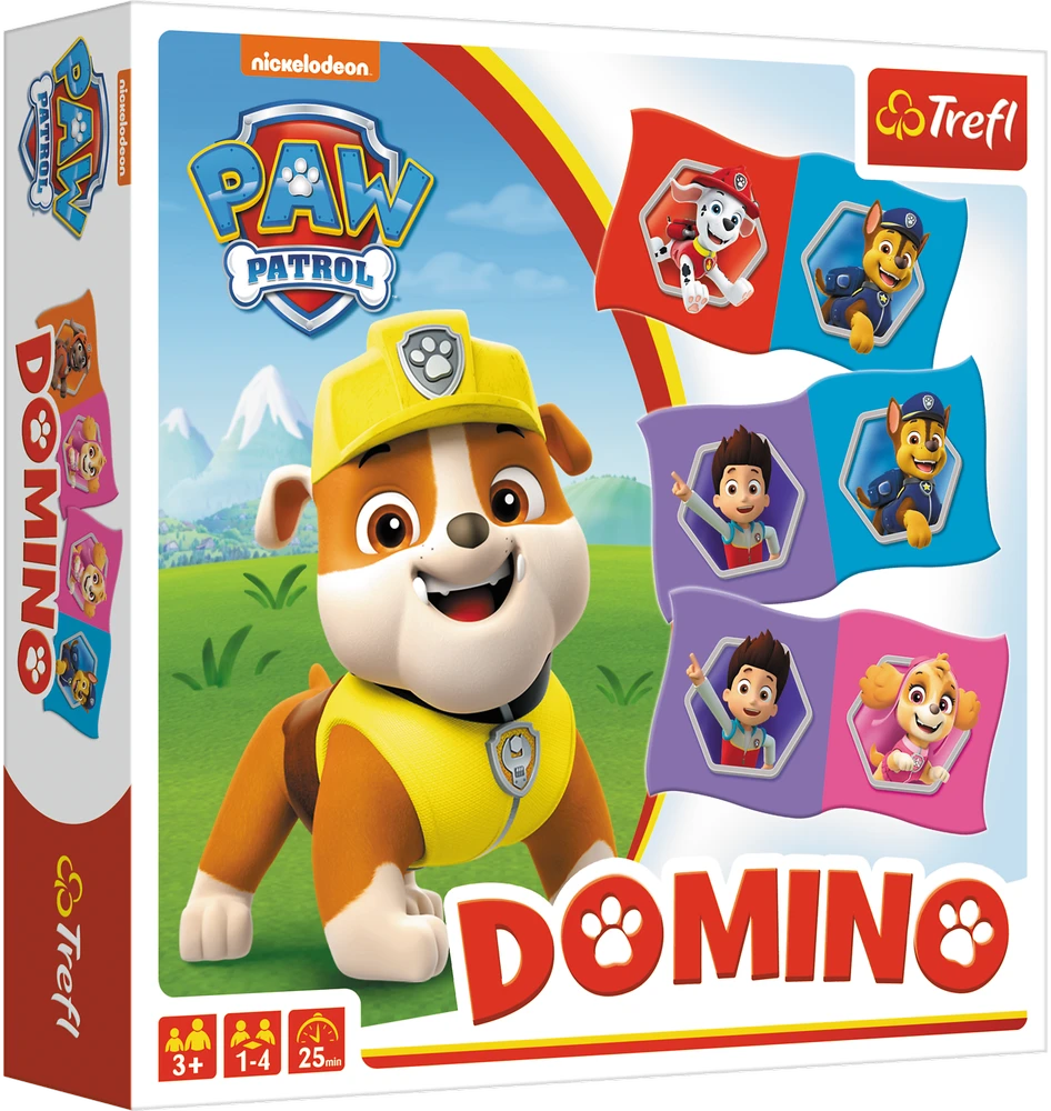 Trefl Domino žaidimas "Šuniukas-patrulis“