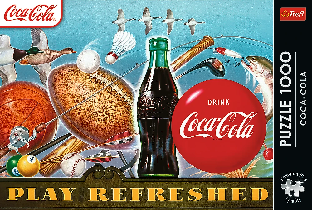 Trefl dėlionė 1000 vnt. - Coca-Cola
