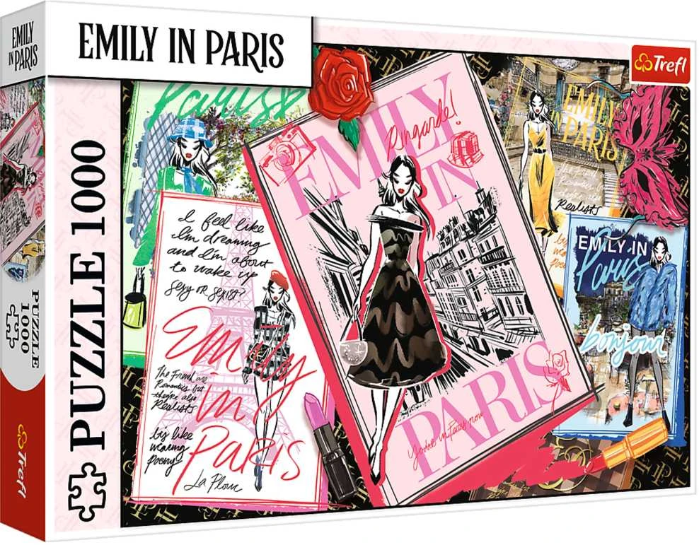 Trefl Dėlionė 1000 vnt. - Emily in Paris