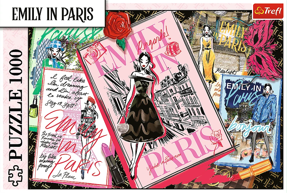 Trefl Dėlionė 1000 vnt. - Emily in Paris