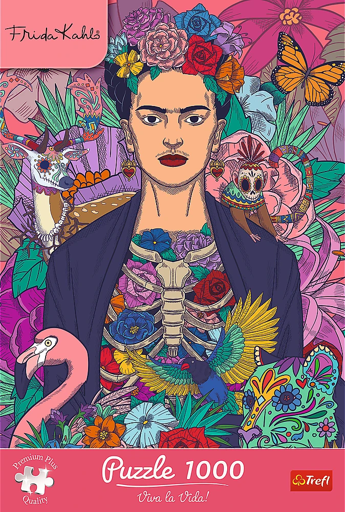 Trefl Dėlionė 1000 vnt. - Frida Kahlo: Žydinčios sielo