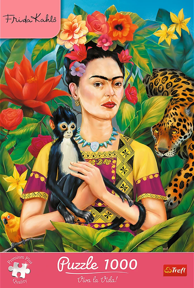 Trefl Dėlionė 1000 vnt. - Frida Kahlo: Portretas džiunglėse