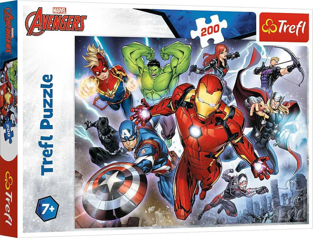 Trefl Dėlionė 200 vnt. - The Avengers (Keršytojai)