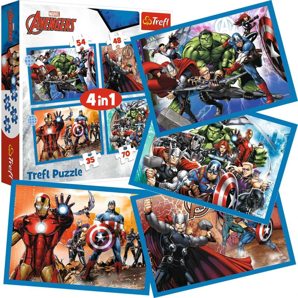 Trefl Dėlionė 207 vnt. - Keršytojai (The Avengers)