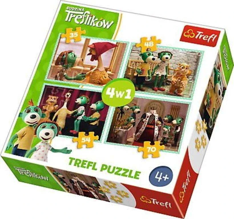 Trefl Dėlionė 207 vnt. - Treflikai