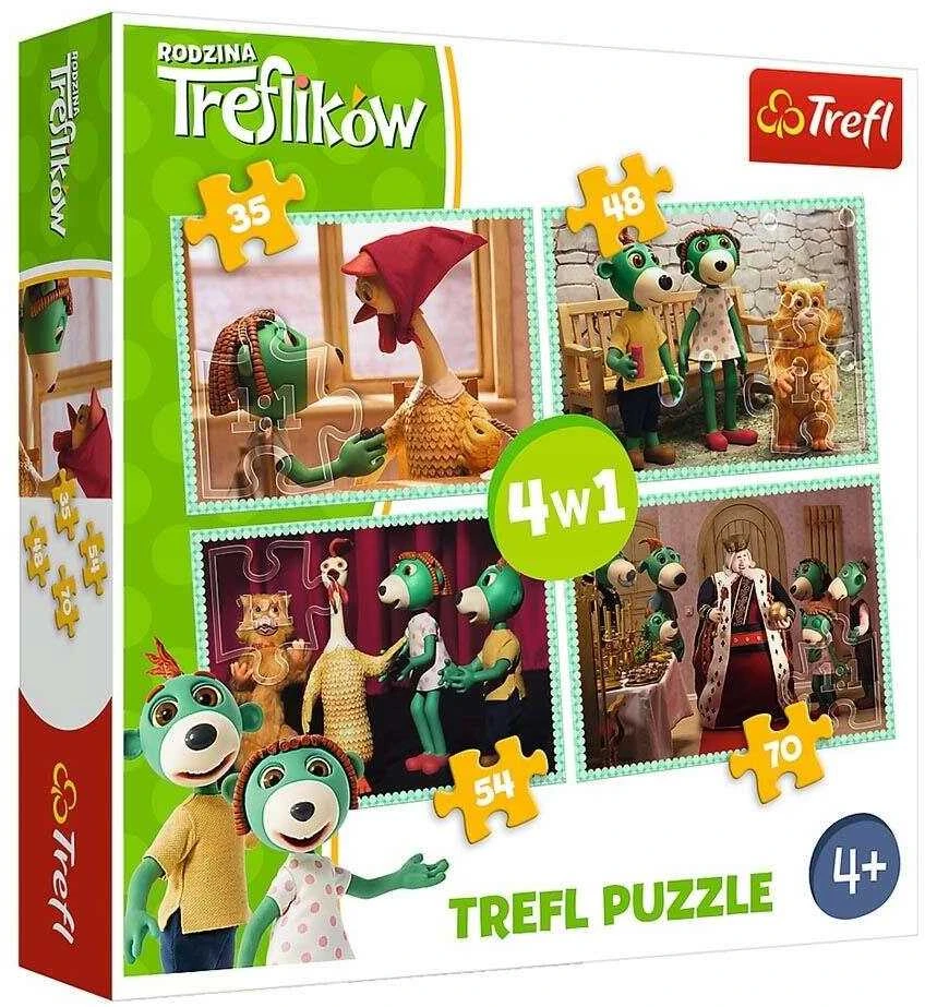 Trefl Dėlionė 207 vnt. - Treflikai