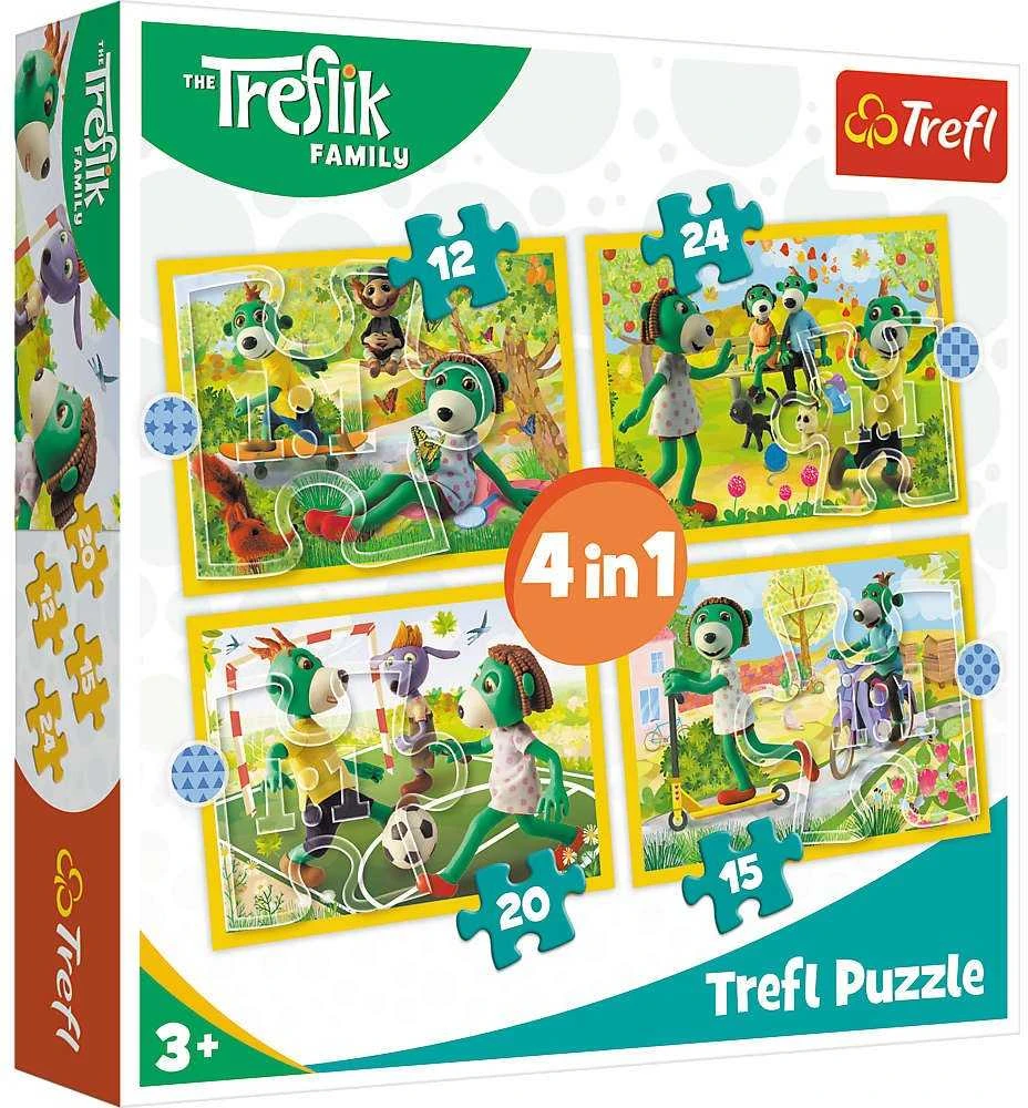 Trefl Dėlionė 71 vnt. - Treflikų šeima