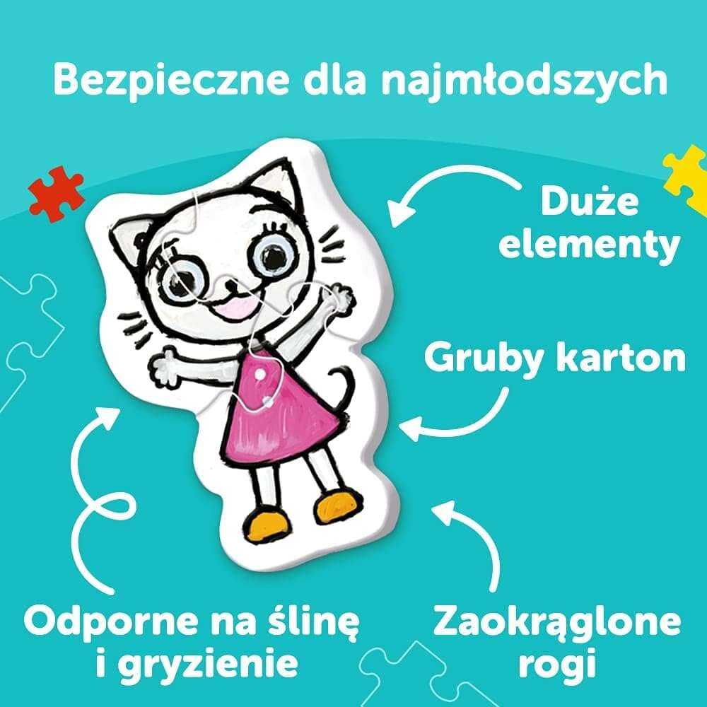 Trefl Dėlionė 18 vnt. - Kačiukai