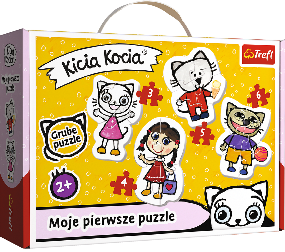 Trefl Dėlionė 18 vnt. - Kačiukai