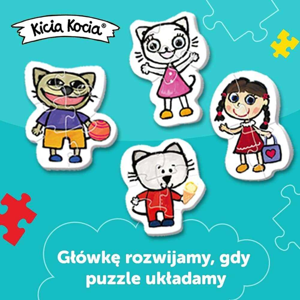 Trefl Dėlionė 18 vnt. - Kačiukai